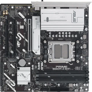 Материнская плата ASUS PRIME B840M-A WIFI, SocketAM5, AMD B840, mATX, Ret 