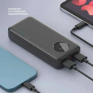 Внешний аккумулятор (Power Bank) Deppa NRG Turbo V4 20000mAh 