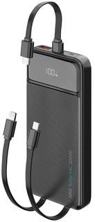 Внешний аккумулятор (Power Bank) Deppa NRG Turbo V4С 10000mAh 