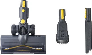 Вертикальный пылесос CENTEK CT-2573, серый/желтый 