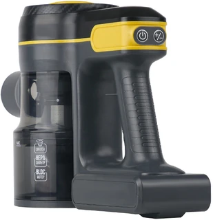 Вертикальный пылесос CENTEK CT-2573, серый/желтый 