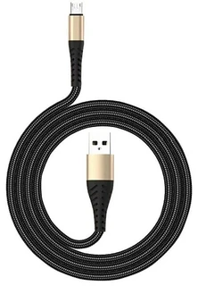 Кабель Aksberry X139 USB - MicroUSB, золотистый 