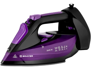 Утюг BRAYER BR4016, фиолетовый 