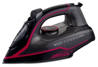 Утюг ECON ECO-BI2405, черный/красный 