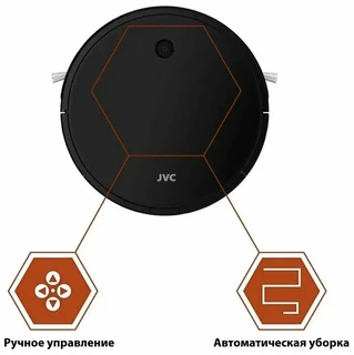 Робот-пылесос JVC JH-VR510, черный 