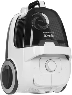 Пылесос Gorenje VC2101GALWCY, белый/черный 