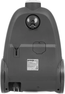 Пылесос Gorenje VC2101GALWCY, белый/черный 