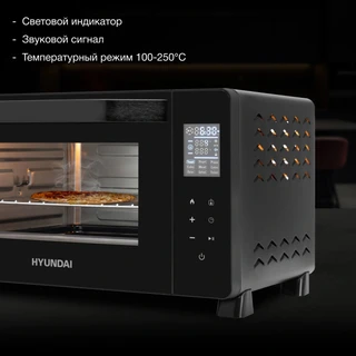 Мини-печь Hyundai MIO-HY088, черный 