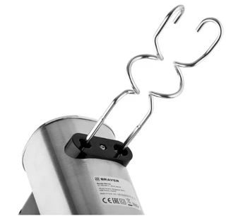 Миксер BRAYER BR1306, серебристый/черный 