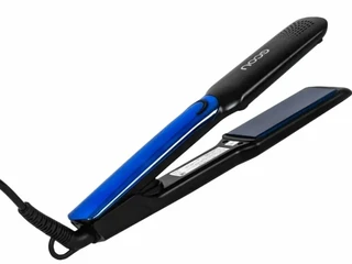 Выпрямитель для волос ECON ECO-BH007SD, черный/синий 
