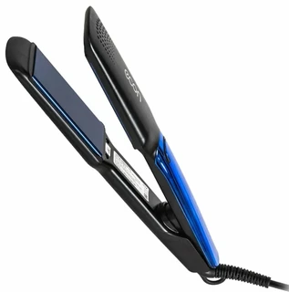 Выпрямитель для волос ECON ECO-BH007SD, черный/синий 