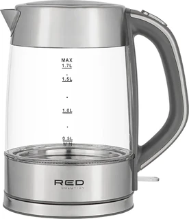 Чайник RED Solution RK-G138, серебристый 