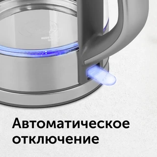 Чайник RED Solution RK-G138, серебристый 