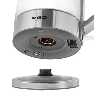 Чайник RED Solution RK-G138, серебристый 