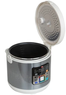 Мультиварка JVC JK-MC509, серебристый/белый 