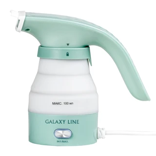 Отпариватель ручной GALAXY LINE GL 6197, зеленый/белый 