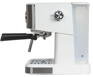 Кофеварка JVC JK-CF33, белый/серебристый 