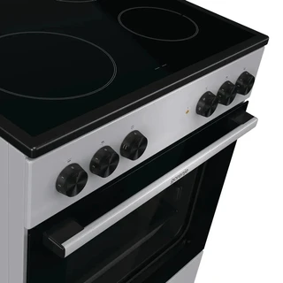 Плита стеклокерамическая Gorenje GEC6A11SG, серый 