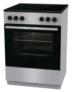 Плита стеклокерамическая Gorenje GEC6A11SG, серый 