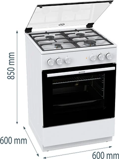 Плита комбинированная Gorenje GK6A20WF 