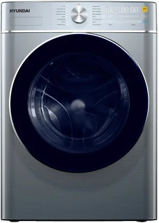 Стиральная машина с сушкой Hyundai WMD9413, серебристый 