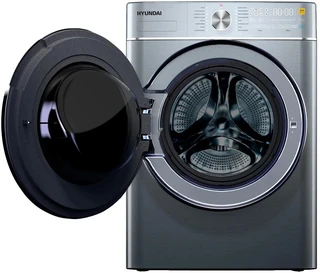 Стиральная машина с сушкой Hyundai WMD9413, серебристый 
