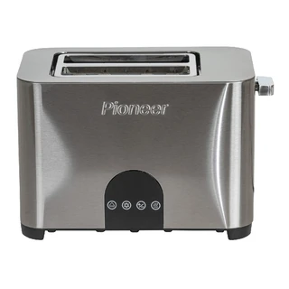 Тостер Pioneer TS185, серебристый 