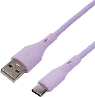 Кабель Cablexpert CC-USB2S-AMCM-1M-V USB2.0 Am - Type-C, 1 м, фиолетовый 
