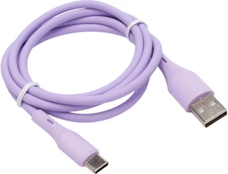 Кабель Cablexpert CC-USB2S-AMCM-1M-V USB2.0 Am - Type-C, 1 м, фиолетовый 