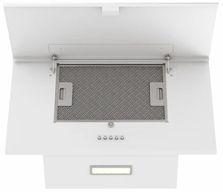 Вытяжка Elikor Титан 60П-430-К3Д, белый/белый 