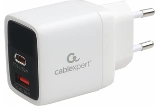 Сетевое зарядное устройство Cablexpert MP3A-PC-52, белый 