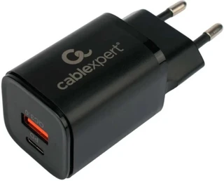 Сетевое зарядное устройство Cablexpert MP3A-PC-43, черный 