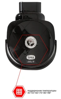 Термопот JVC JK-TP1035, серебристый/черный 