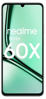 Смартфон 6.74" Realme Note 60x 4/128Gb Green 