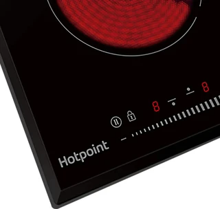 Электрическая варочная панель Hotpoint HR 3O4 BAS, черный 