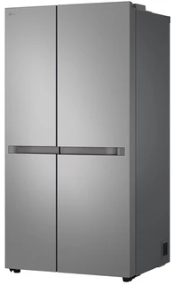 Холодильник LG GC-B257KMHW, серебристый 