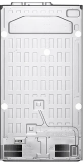 Холодильник LG GC-B257KMHW, серебристый 