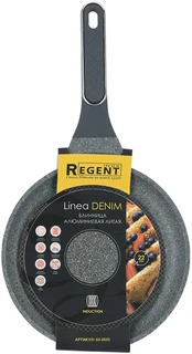 Сковорода блинная Regent inox Linea Denim, 22 см 