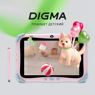Планшет 8" Digma Kids A8 SC9863A 2/32Gb, розовый 