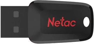 Флеш-накопитель Netac U197 128 ГБ, USB 2.0, черный (NT03U197N-128G-20BK) 
