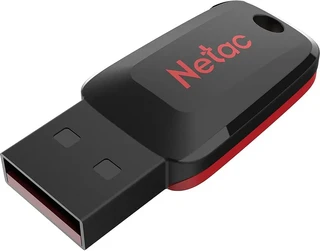 Флеш-накопитель Netac U197 128 ГБ, USB 2.0, черный (NT03U197N-128G-20BK) 