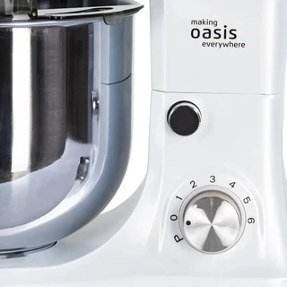 Миксер планетарный Oasis MP-120W, белый 