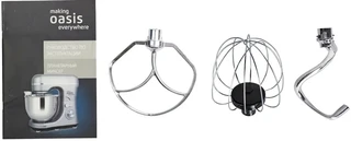 Миксер планетарный Oasis MP-120W, белый 