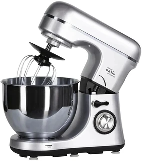 Миксер планетарный Oasis MP-160G, серебристый 