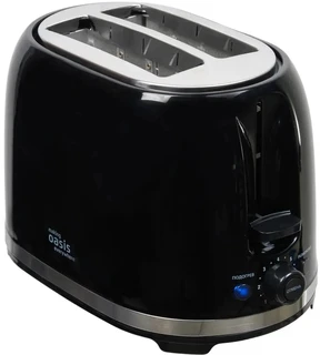 Тостер Oasis TR-2B, черный 