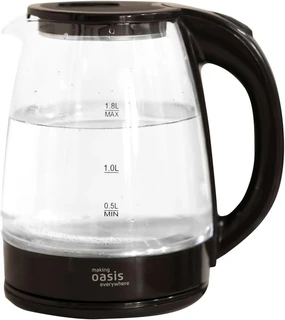 Чайник Oasis K-8GВ, черный 