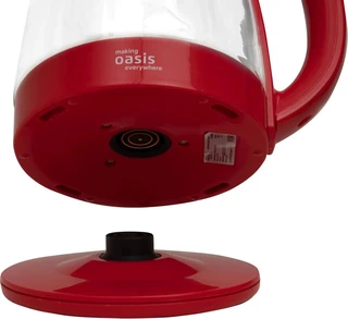 Чайник Oasis K-8GR, красный 