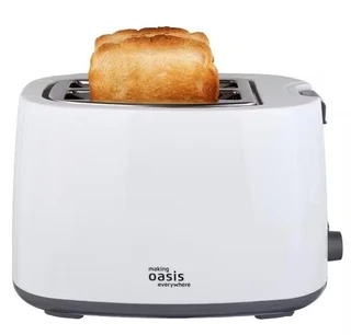 Тостер Oasis TR-3W, белый 
