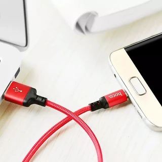 Кабель hoco X14 Times Speed USB-C 2.0 - USB-C, 2 м, 2 A, черный/красный 