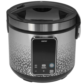 Мультиварка CENTEK CT-1499, серебристый/черный 